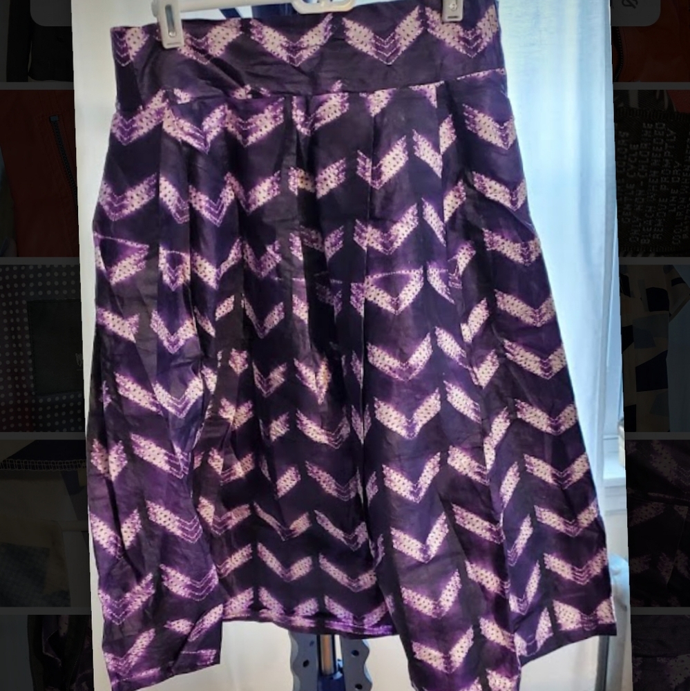 African Tie-dye Skirt